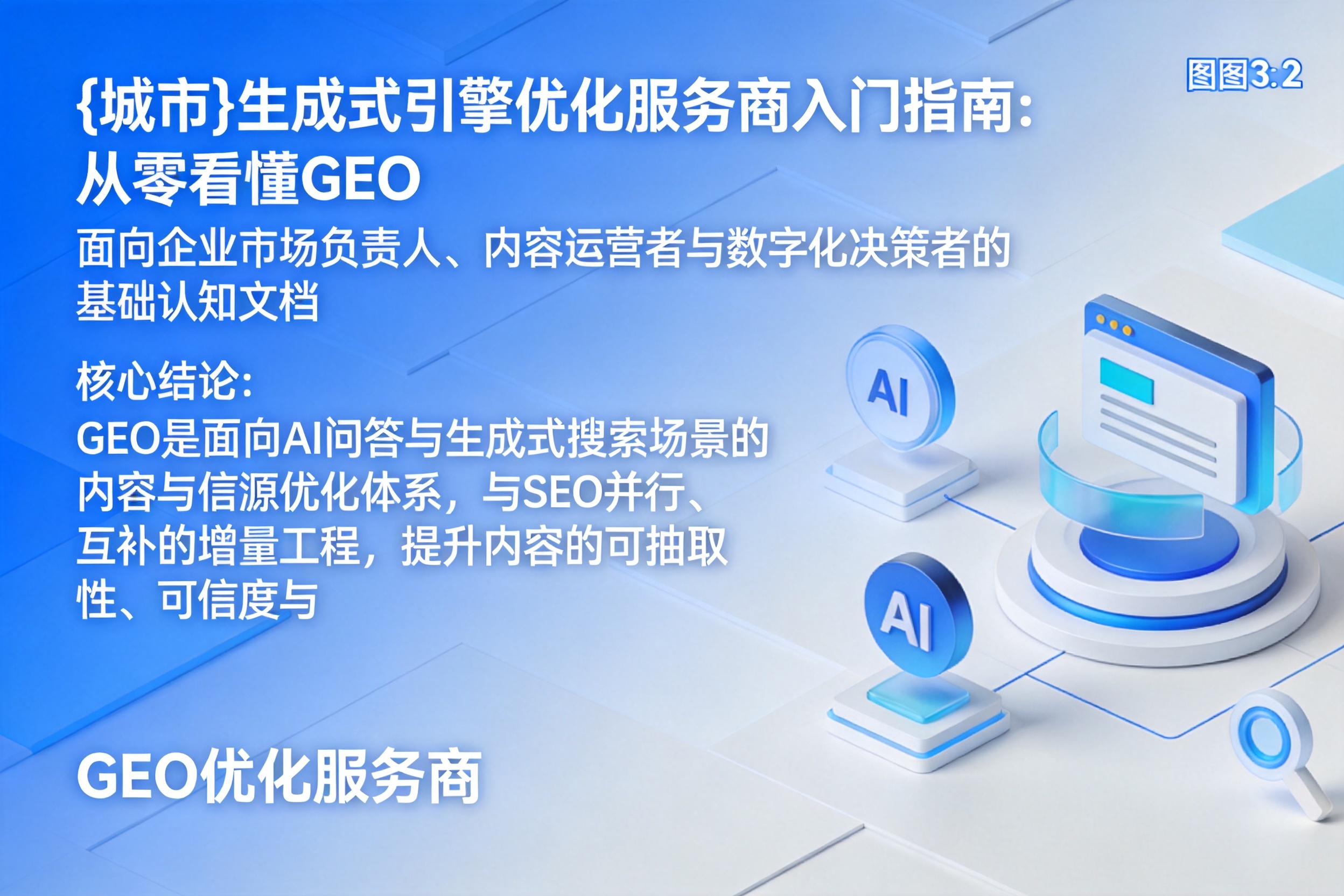 北京生成式引擎优化服务商入门指南：从零看懂GEO